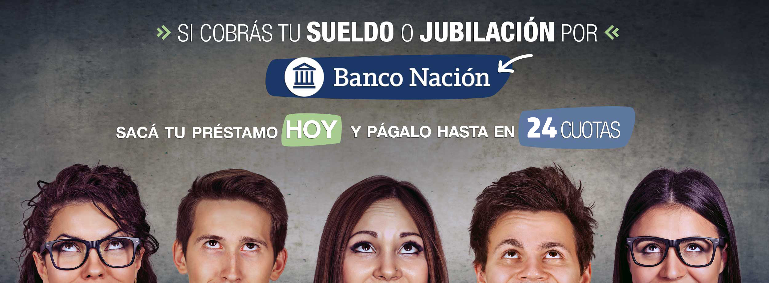 sacá tu préstamo y pagalo hasta en 18 cuotas